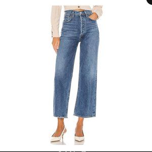 AGOLDE Ren High Rise Wide Leg Jeans